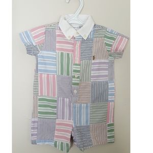 Ralph Lauren Multicolored Boys One Piece S…